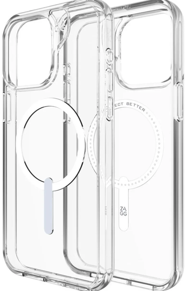 ZAGG coque crystal snap P/IPH 15 Pro Max< Téléphone Mobile
