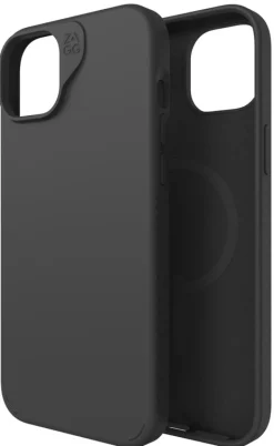 ZAGG coque noire manhattan snap iph15/14 plus< Téléphone Mobile